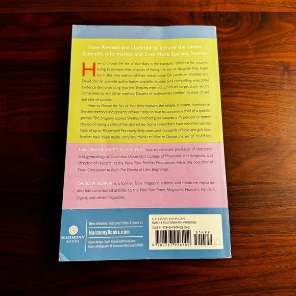 “How to Choose the Sex of Your Baby” book - Picture 2 of 2